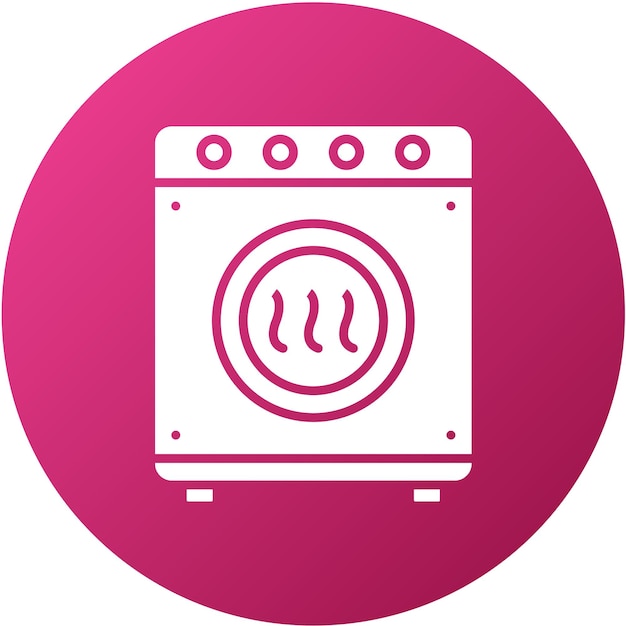 vector design drying machine icon style