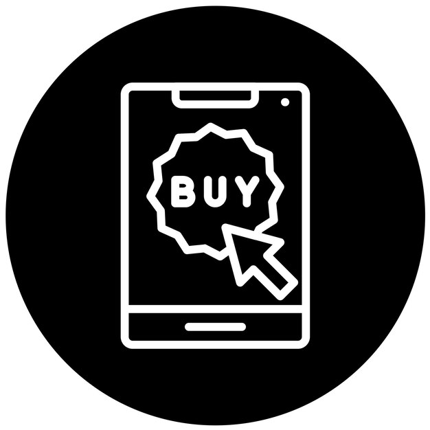 vector design ecommerce button icon style