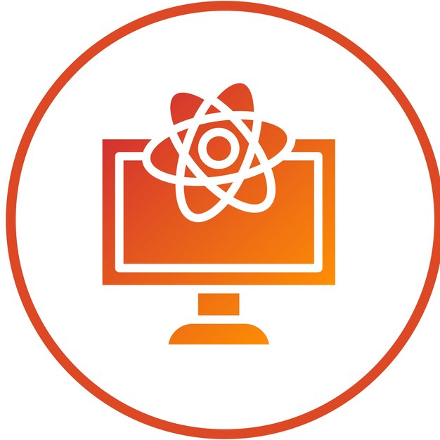 Vector Design EdTech Platform Icon Style