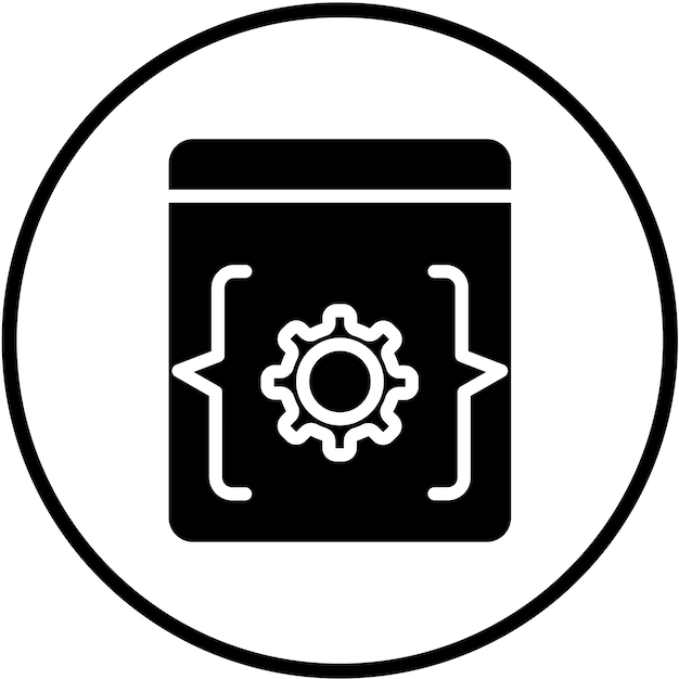 Vector Design EIDE Icon Style