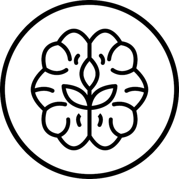 vector design endocannabinoids icon style