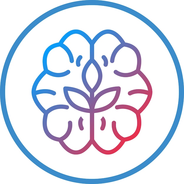 vector design endocannabinoids icon style
