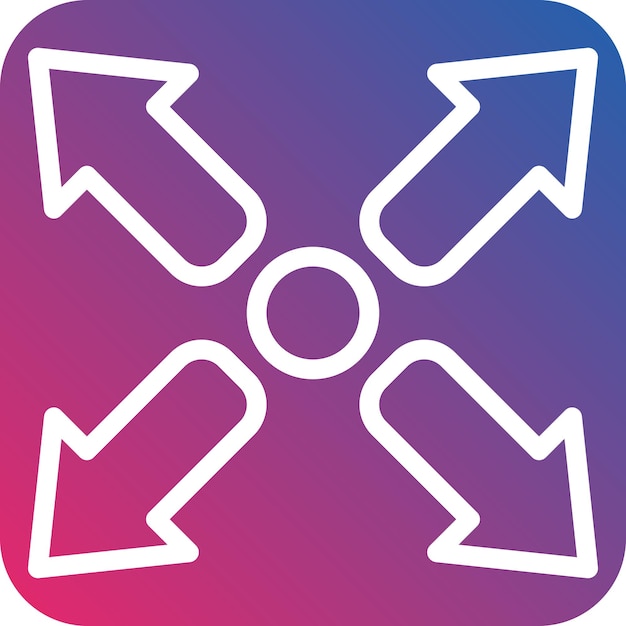 Vector Design Expand Icon Style