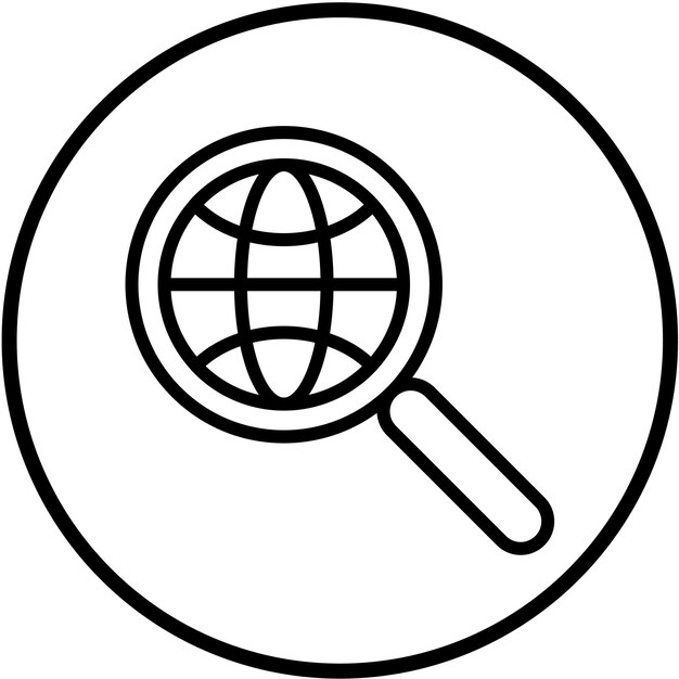 Vector Design Exploration Icon Style