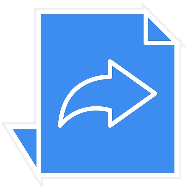 Vector Design File Transfer Icon Style