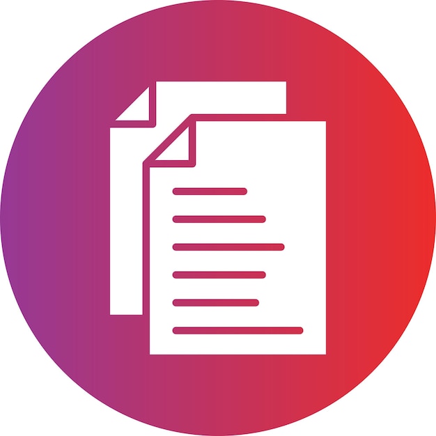 Vector Design Files Icon Style