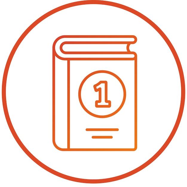 vector design first edition icon style