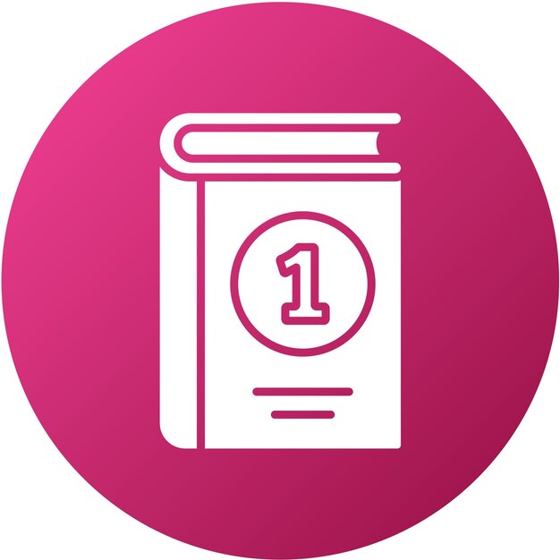 Vector Design First Edition Icon Style
