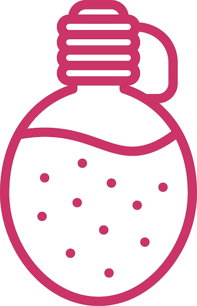 Vector Design Flask Icon Style