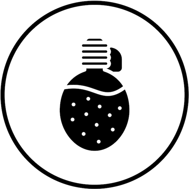 Vector Design Flask Icon Style
