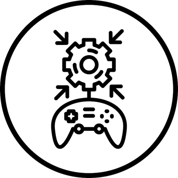Vector Design Game Mod Manager Icon Style
