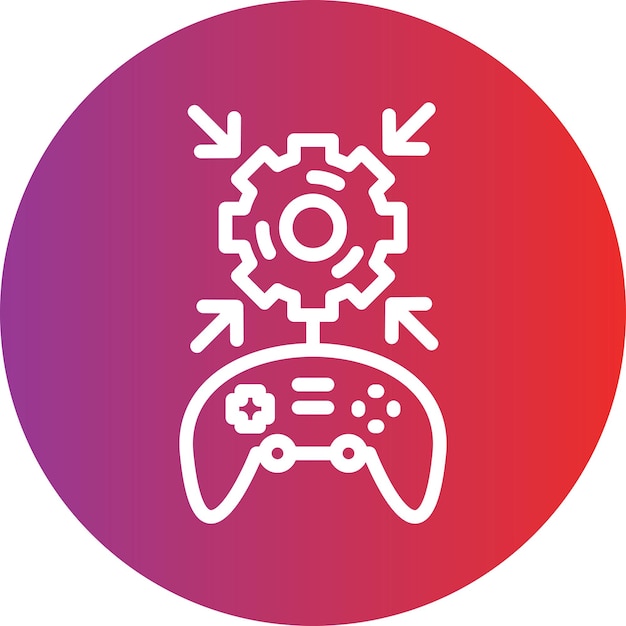 Vector Design Game Mod Manager Icon Style