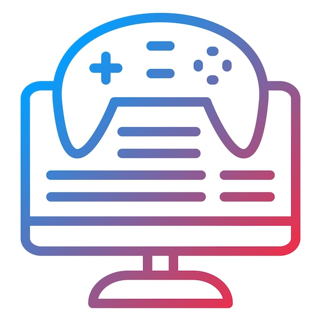 Vector Design Game Modding Icon Style