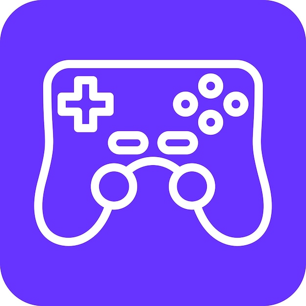 vector design gamepad icon style