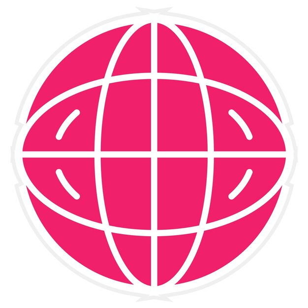 Vector Design Globe Icon Style