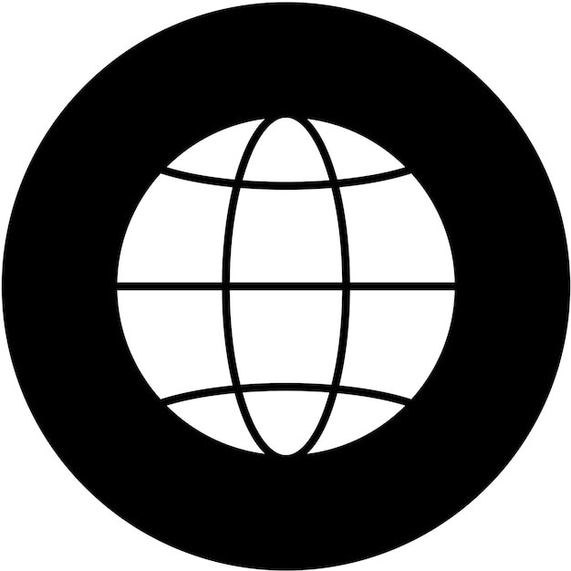 Vector Design Globe Icon Style