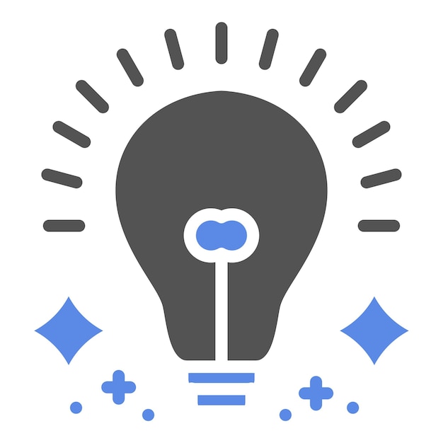 Vector Design Glow Icon Style
