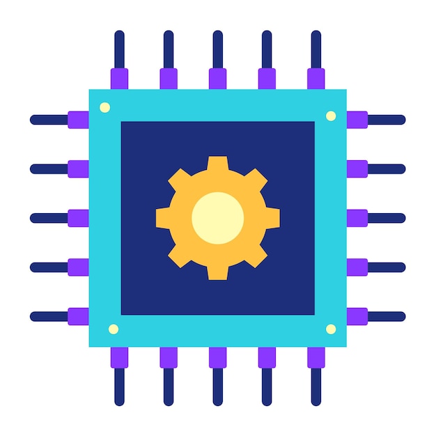 Vector Design Hardware Icon Style