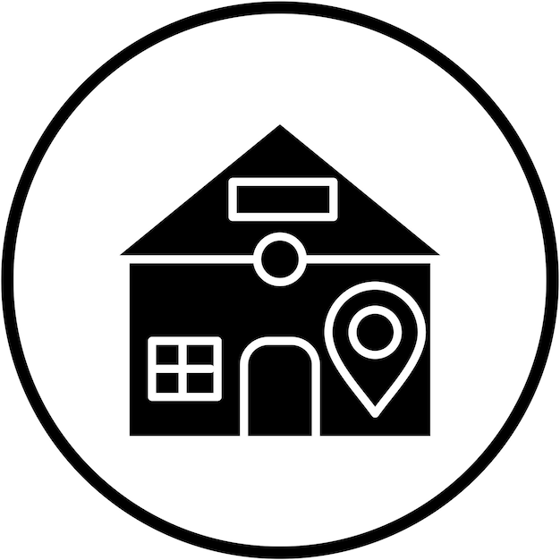 Vector Design Homestay Icon Style