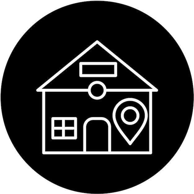 Vector Design Homestay Icon Style