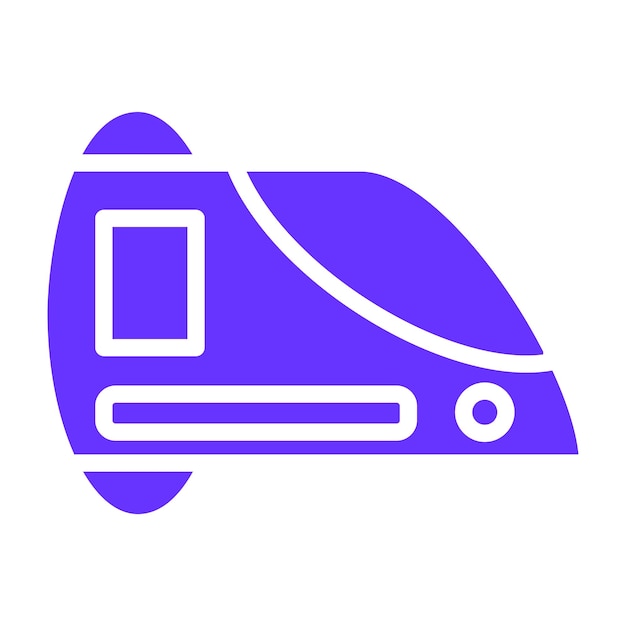 Vector Design Hyperloop Icon Style