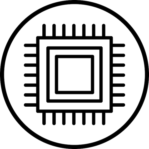 Vector Design IC Icon Style