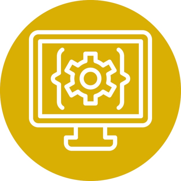 Vector Design Ide Icon Style
