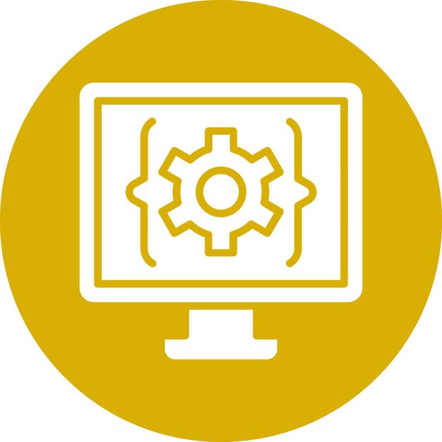 Vector Design Ide Icon Style