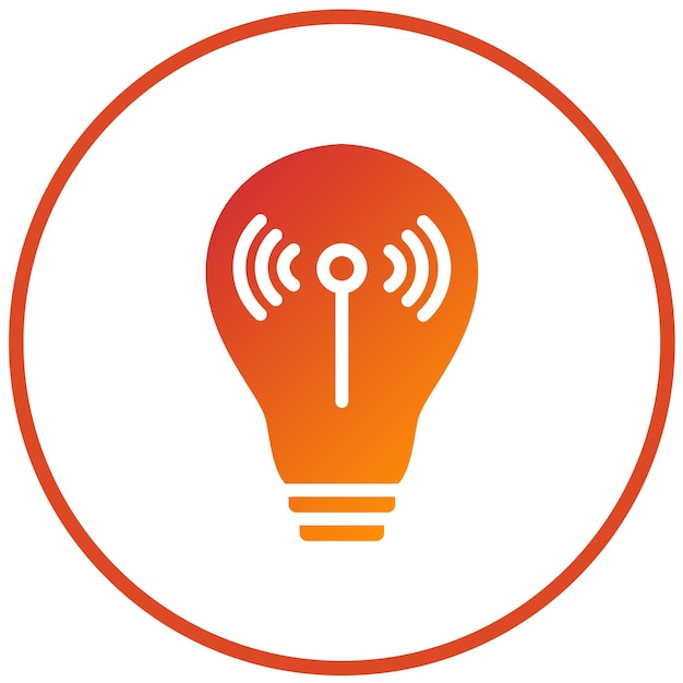 Vector Design Innovation Beacon Icon Style