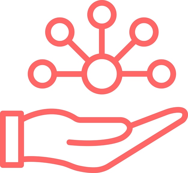 Vector Design Interaction Hub Icon Style