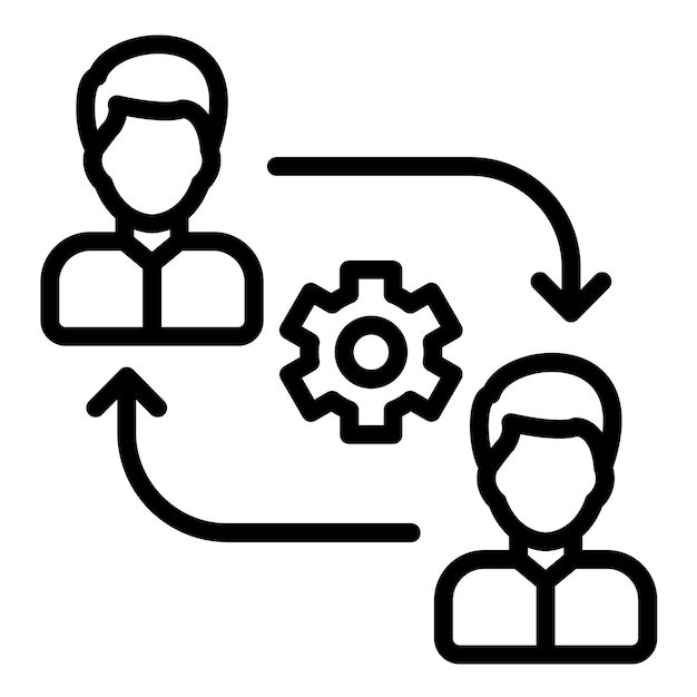 vector design interactive support icon style