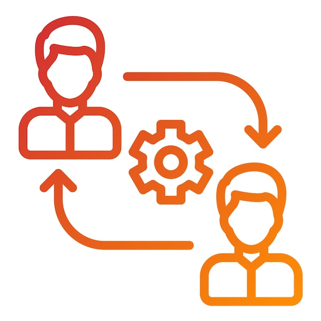 vector design interactive support icon style