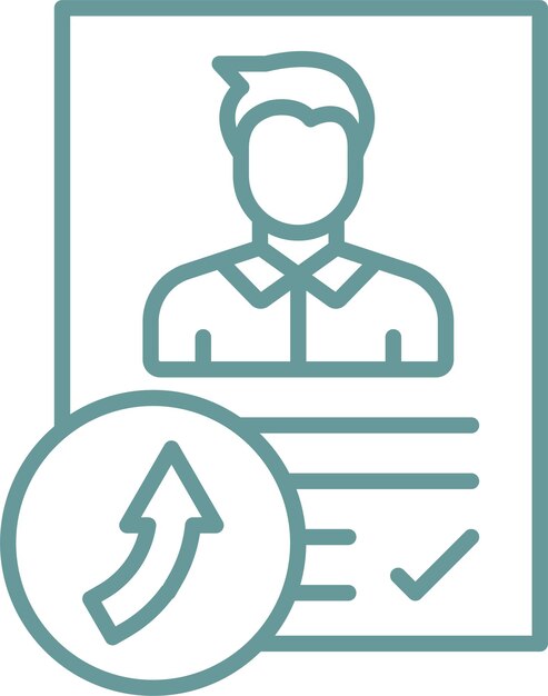Vector Design Job Reference Icon Style