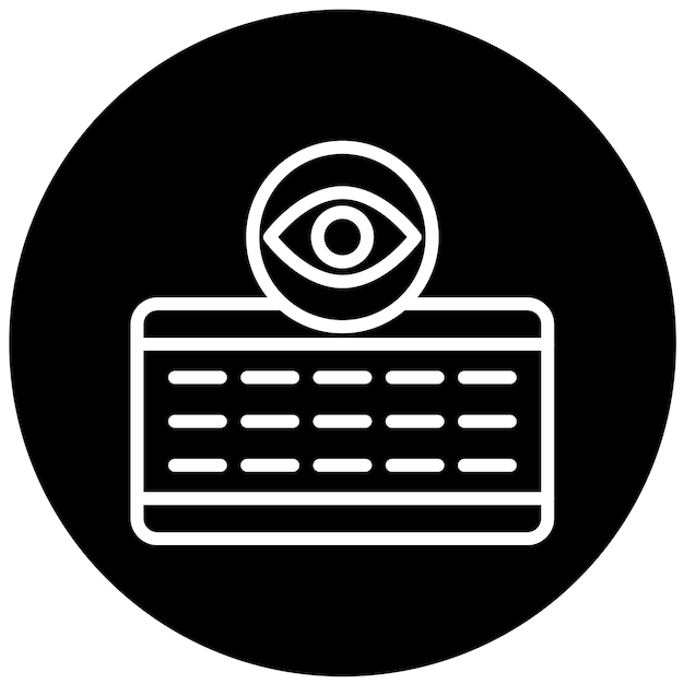 Vector Design Keylogger Icon Style
