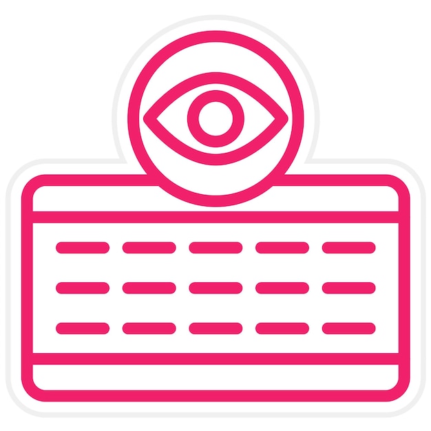 vector design keylogger icon style