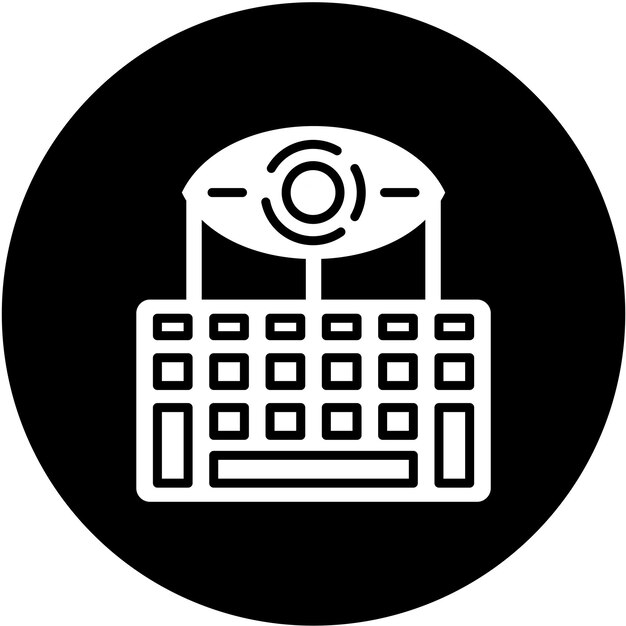 Vector Design Keylogger Icon Style