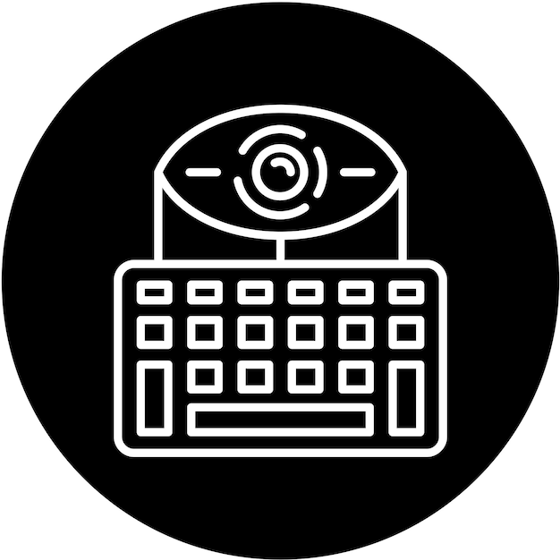 Vector Design Keylogger Icon Style