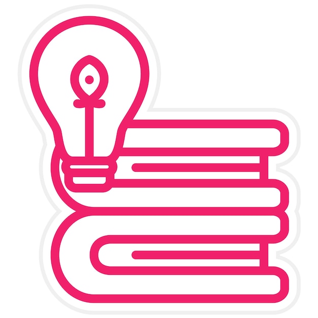 Vector Design Knowledgebase Icon Style