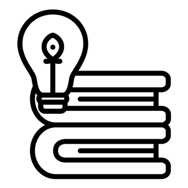 Vector Design Knowledgebase Icon Style