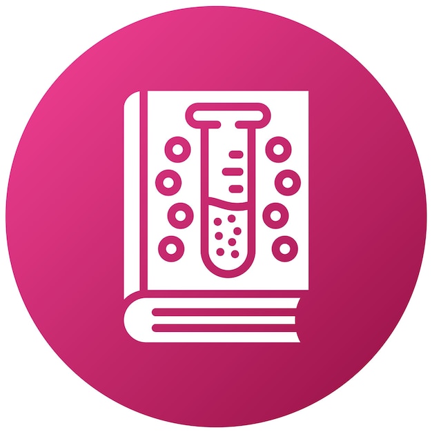vector design lab guide book icon style