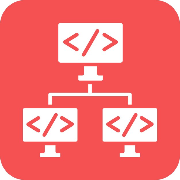 Vector Design Lan Icon Style