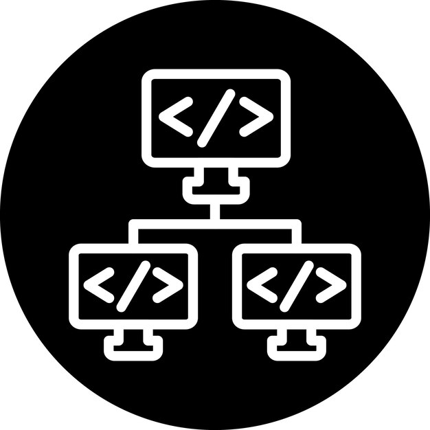 Vector Design Lan Icon Style