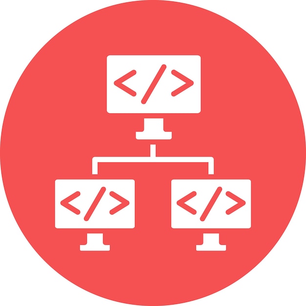 Vector Design Lan Icon Style