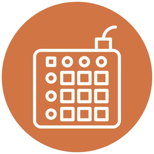 Vector Design Launchpad Icon Style