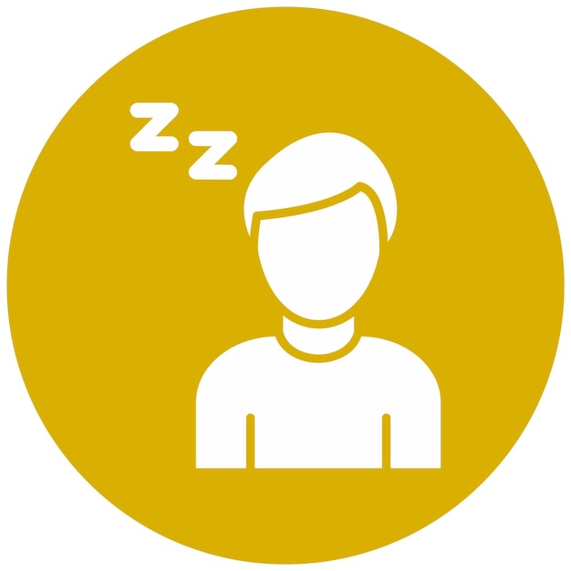 vector design lazy icon style