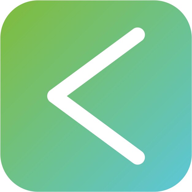 Vector Design Left Chevron Icon Style