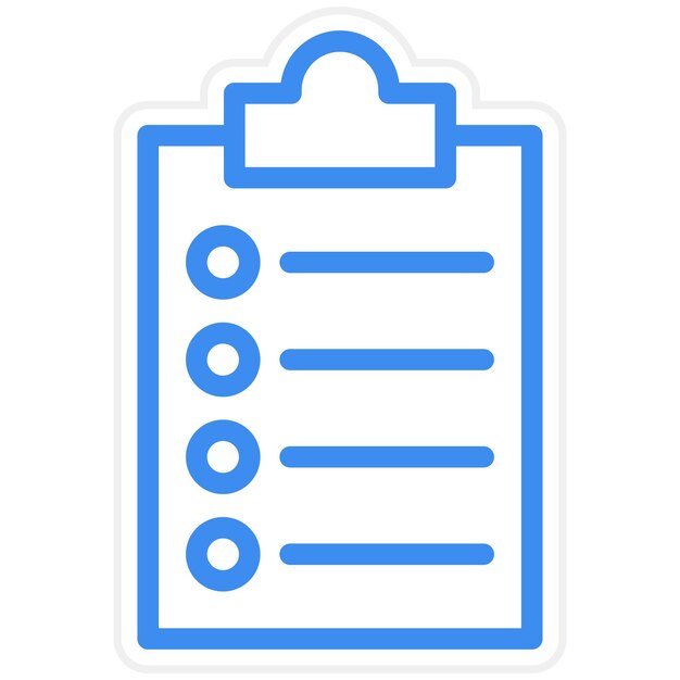 vector design list icon style