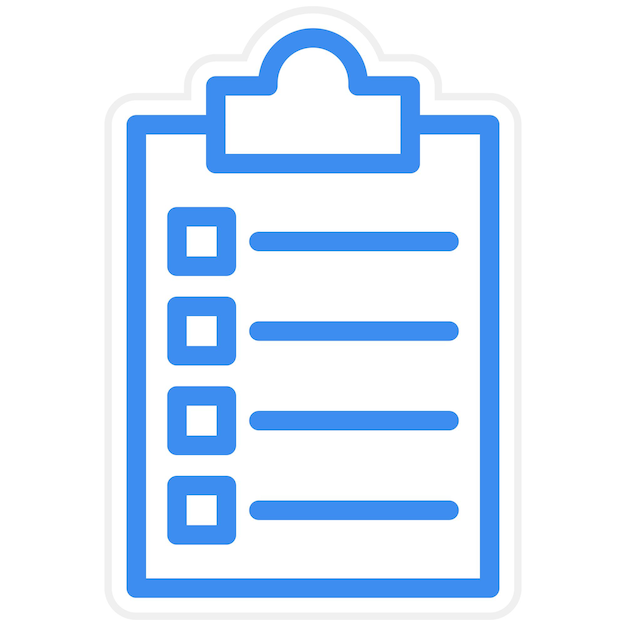 Vector Design List Icon Style