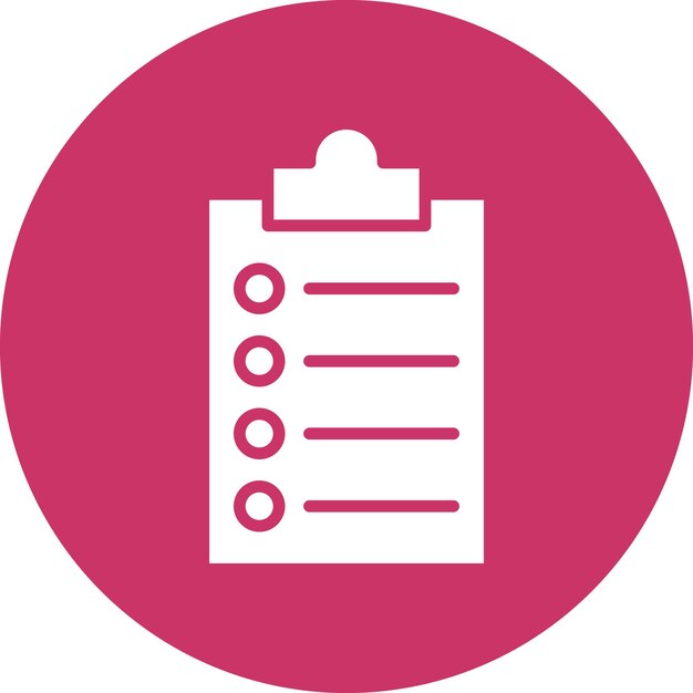 Vector Design List Icon Style