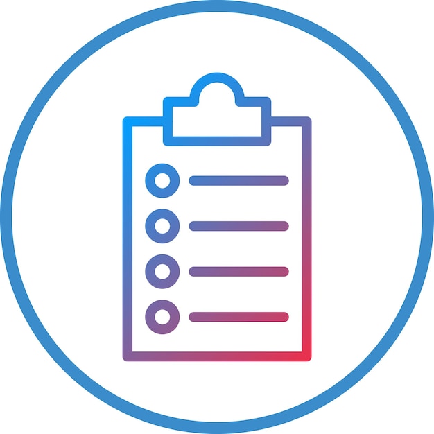 Vector Design List Icon Style
